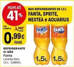 Intermarché Fanta - refrigerante c/ gas promoção