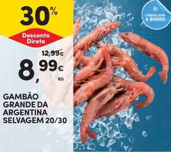 Continente GAMBÃO GRANDE DA ARGENTINA SELVAGEM 20/30 promoção