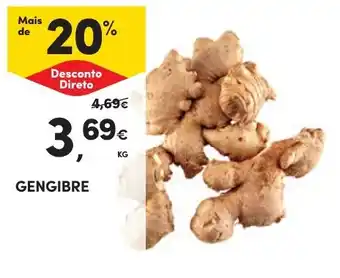 Continente GENGIBRE KG promoção