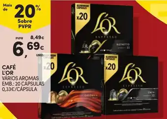 Continente CAFÉ L'OR promoção