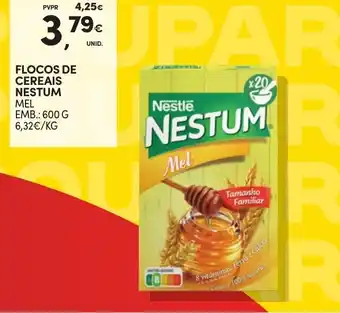 Continente FLOCOS DE CEREAIS NESTUM MEL 600G promoção