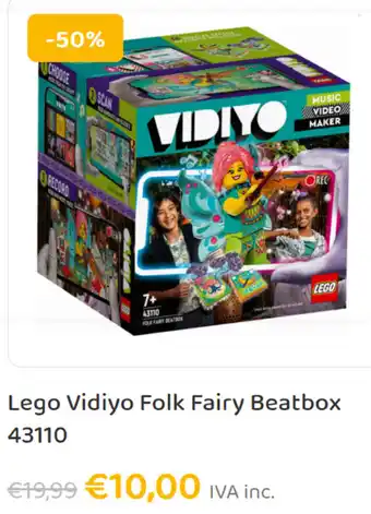 Lego Vidiyo Folk Fairy Beatbox 43110