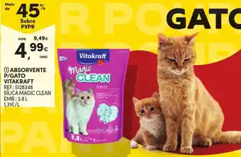 Continente ABSORVENTE P/GATO VITAKRAFT promoção