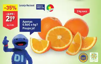 ALDI Laranja Nacional kg promoção