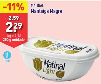 ALDI Matinal Manteiga Magra 250g promoção