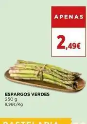 El Corte Inglés Espargos verdes promoção