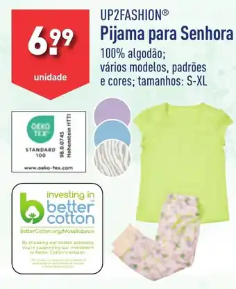 ALDI UP2FASHION Pijama para Senhora promoção