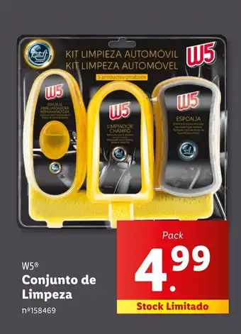 Lidl W5 Conjunto de Limpeza promoção