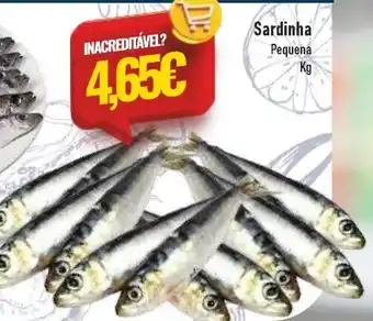 Belita Sardinha Pequena Kg promoção