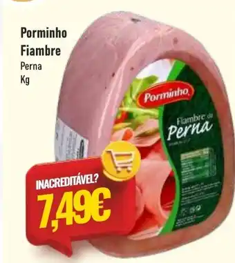 Belita Porminho Fiambre Perna Kg promoção