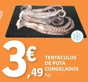 E.Leclerc TENTÁCULOS DE POTA CONGELADOS Kg promoção