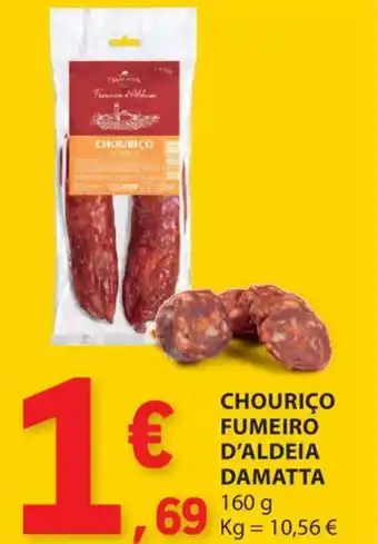 E.Leclerc CHOURIÇO FUMEIRO D'ALDEIA DAMATTA 160 g promoção