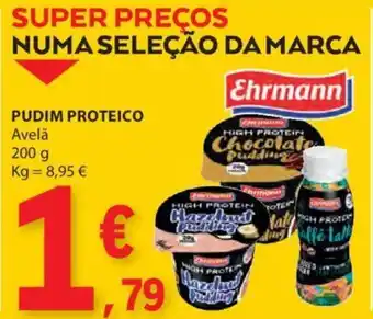 E.Leclerc PUDIM PROTEICO Avelã 200G promoção