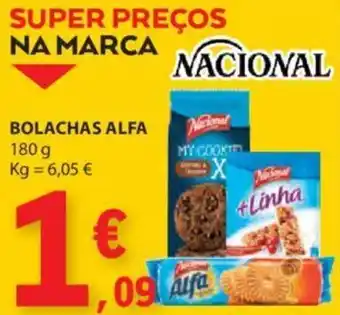 E.Leclerc BOLACHAS ALFA 180g promoção