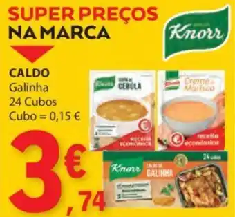 E.Leclerc CALDO Galinha 24 cubos promoção