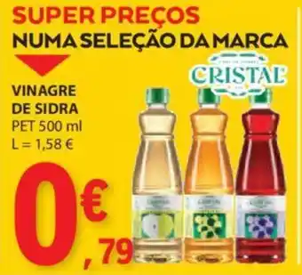 E.Leclerc VINAGRE DE SIDRA PET 500 ml promoção