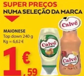 E.Leclerc MAIONESE Top down 240 g promoção