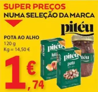 E.Leclerc POTA AO ALHO 120 g promoção