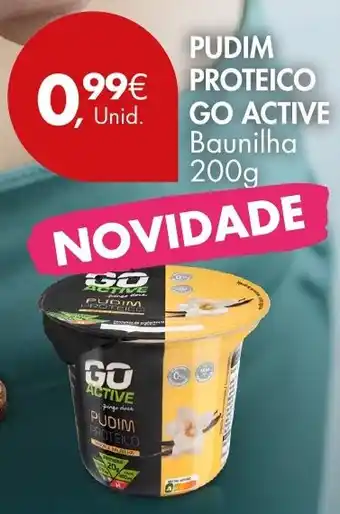 Pingo Doce PUDIM PROTEICO GO ACTIVE Baunilha 200g promoção