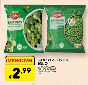 Meu Super BROCOLOS/ ERVILHAS IGLO promoção