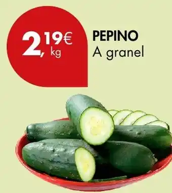 Pingo Doce PEPINO A granel promoção