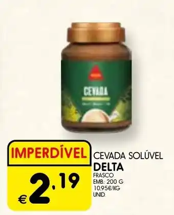 Meu Super CEVADA SOLÚVEL DELTA FRASCO EMB: 200 G promoção