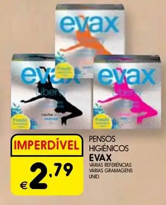 Meu Super PENSOS HIGIENICOS EVAX promoção