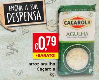 Bolama Arroz Agulha Caçarola 1kg promoção