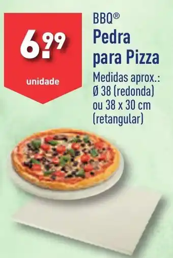 ALDI BBQ Pedra para Pizza promoção