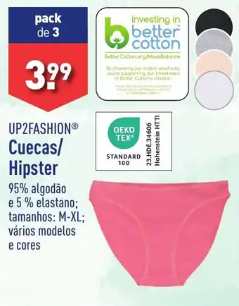 ALDI UP2FASHION® Cuecas/ Hipster Cuecas/ Hipster promoção