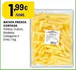 Intermarché Batata fresca cortada promoção