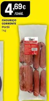 Intermarché Porsi - chourico corrente promoção