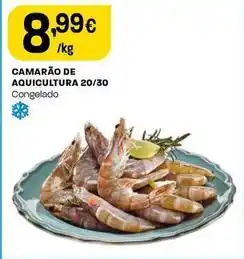 Intermarché Camarão de aquicultura 20/30 promoção