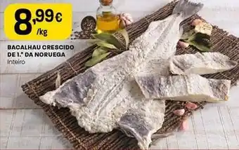 Intermarché Bacalhau crescido de 1. da noruega promoção