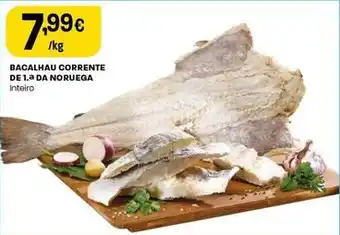 Intermarché Bacalhau corrente de 1.a da noruega promoção