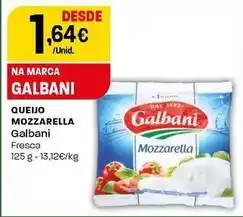 Intermarché Galbani - queijo mozzarella promoção