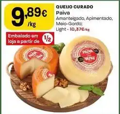 Intermarché Paiva - queijo curado promoção