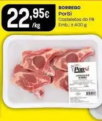 Intermarché Porsi - borrego promoção