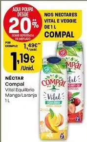 Intermarché Compal - néctar promoção