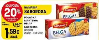 Intermarché Saborosa - bolacha manteiga belga promoção