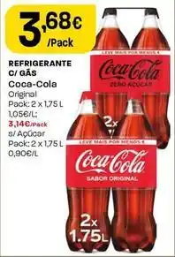 Intermarché Coca cola - refrigerante c/ gas promoção