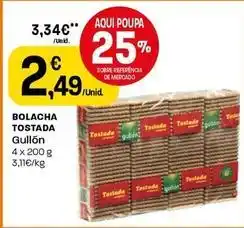 Intermarché Gullon - bolacha tostada promoção