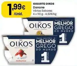 Intermarché Danone - iogurte oikos promoção