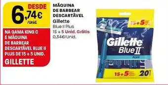 Intermarché Gillette - máquina de barbear descartável promoção