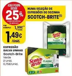 Intermarché Scotch-brite - esfregão salva unhas promoção