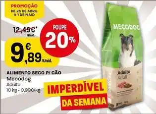 Intermarché Mecodog - alimento seco p/ cao promoção