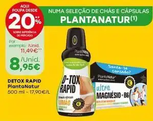 Intermarché Planta natur - detox rapid promoção