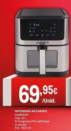 Intermarché Cookitch - fritadeira ar quente promoção