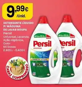 Intermarché Persil - detergente líquido p/ maquina de lavar roupa promoção