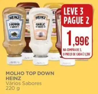 Molho Top Down Heinz 220g